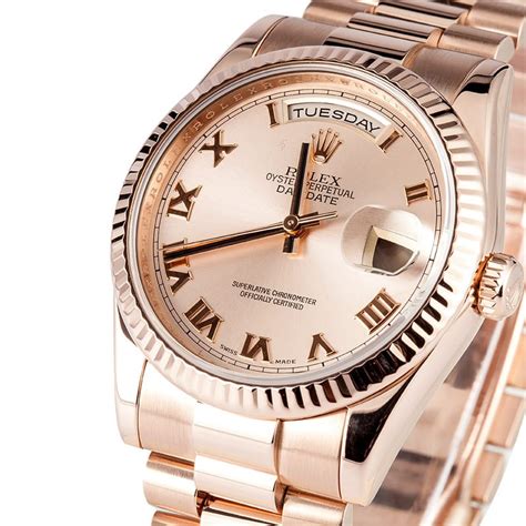 rolex rose gold men|vintage rose gold Rolex watches.